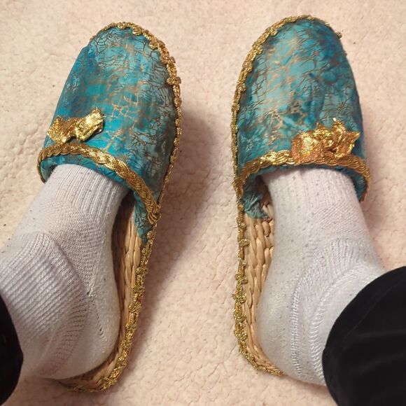 Japanese old WARAJI ZOURI mules, made of straw - Picture 4 of 4